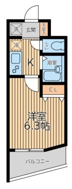 S-FORT茅ヶ崎の物件間取画像