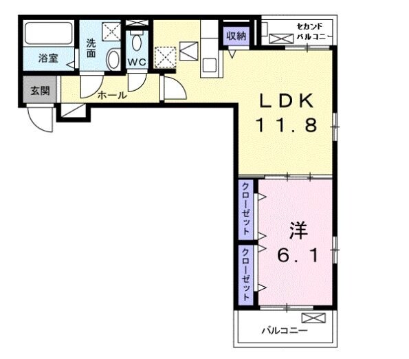 フィルマメントの物件間取画像