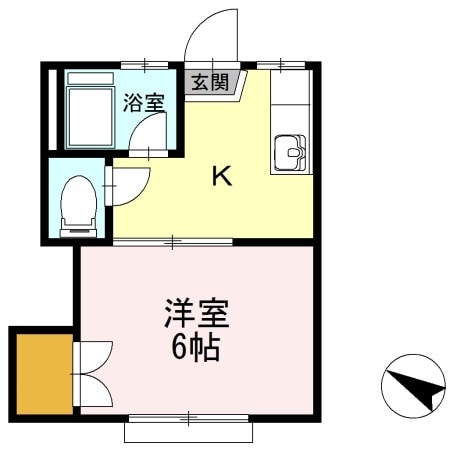 さぎたハイツの物件間取画像