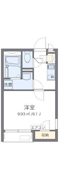 レオネクストイーストハイムの物件間取画像