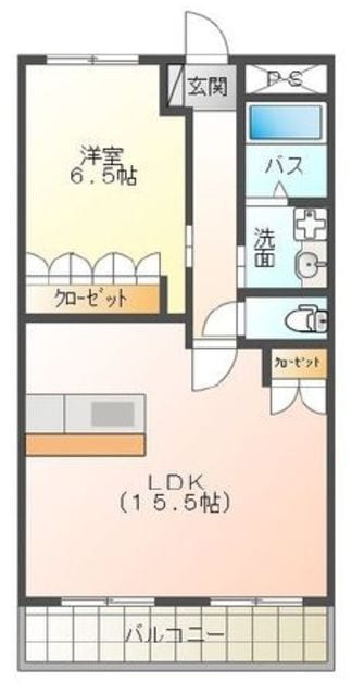 スカイヒルズの物件間取画像