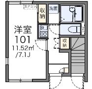 レオネクストカルチェIIの物件間取画像