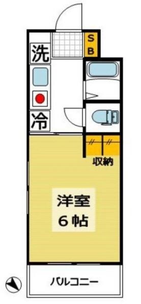 サンビレッジ伊勢原の物件間取画像