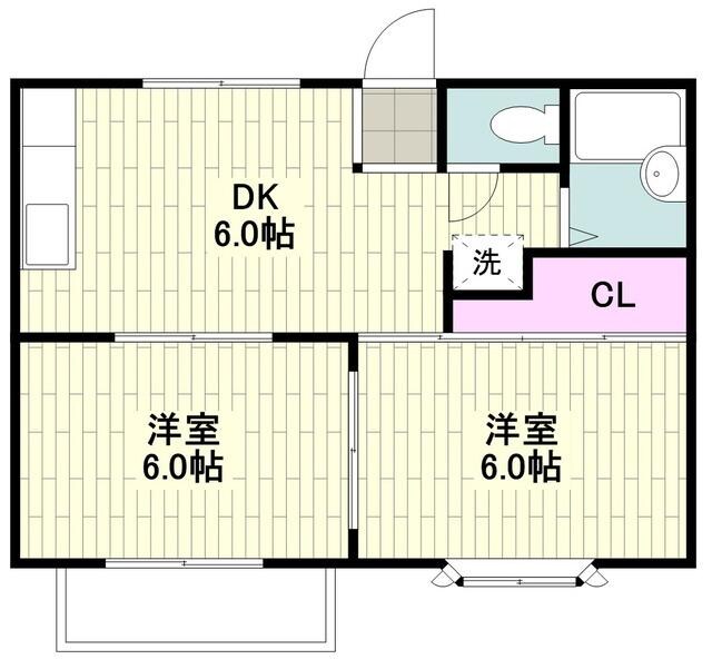 グリーンビレッジ　の物件間取画像