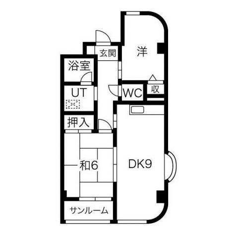 シャロン本厚木の物件間取画像