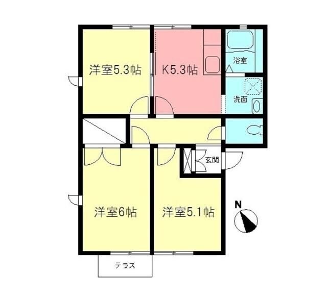 メゾン南原の物件間取画像