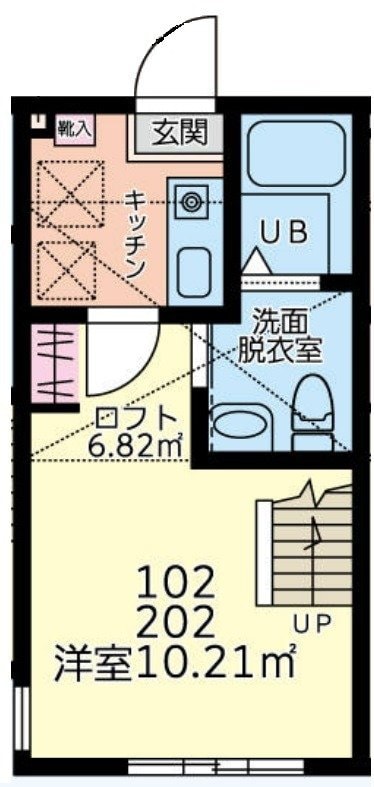 デンプシーヒル本厚木の物件間取画像