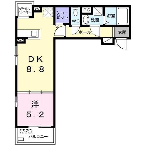 ラピス　ブラオの物件間取画像