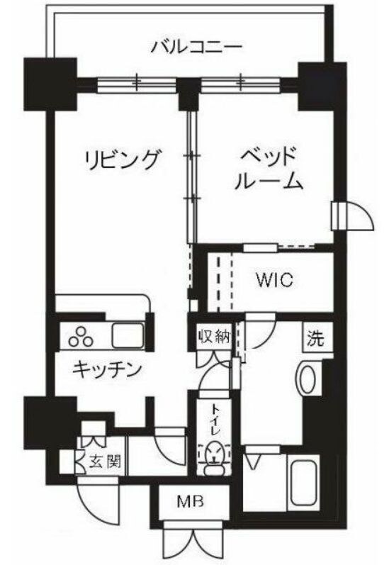 ステラ平塚の物件間取画像