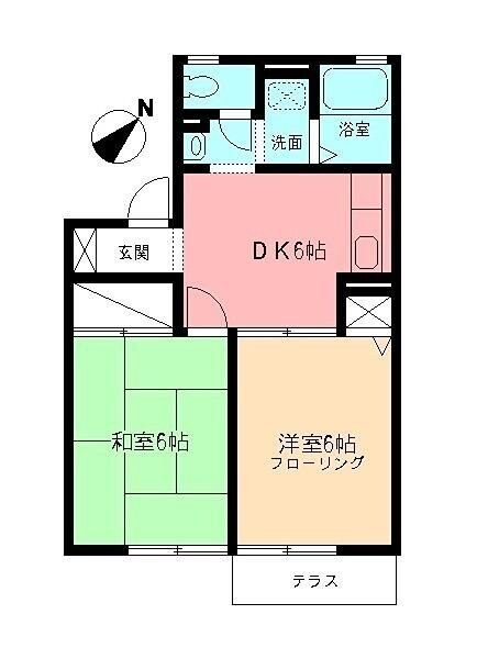 ボナール　の物件間取画像