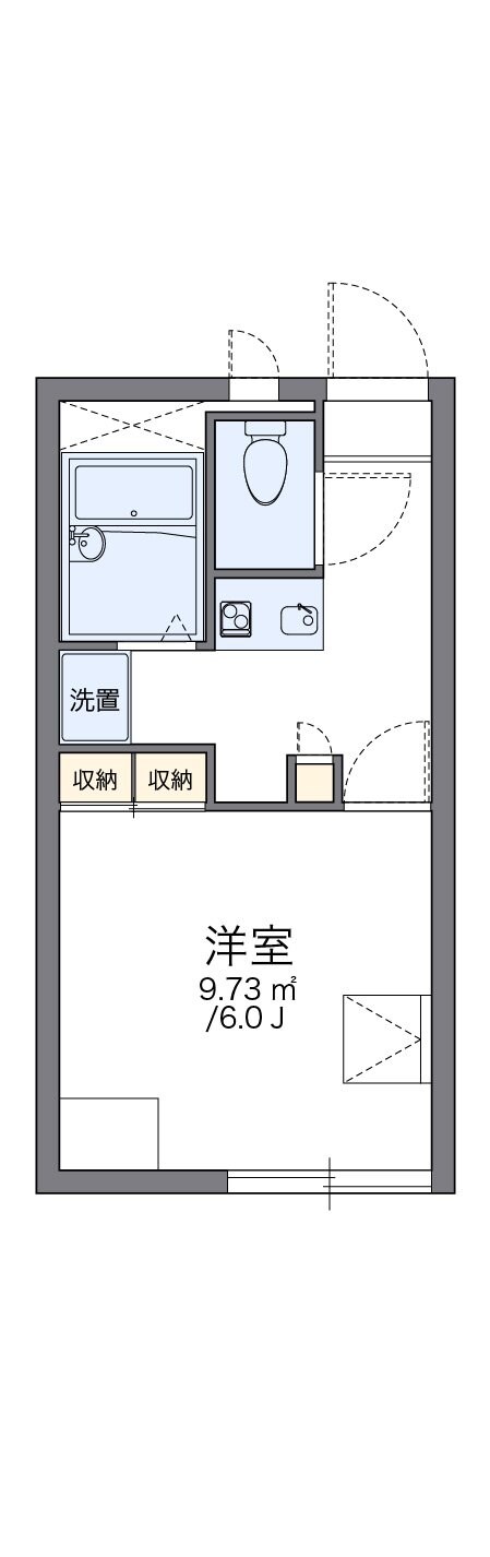 レオパレスファインの物件間取画像