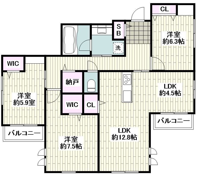 The Skyの物件間取画像