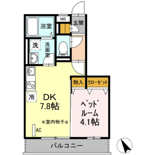 ソラリオ鵠沼の物件間取画像