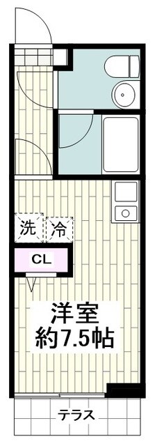 タイコーレジデンス藤沢本町の物件間取画像