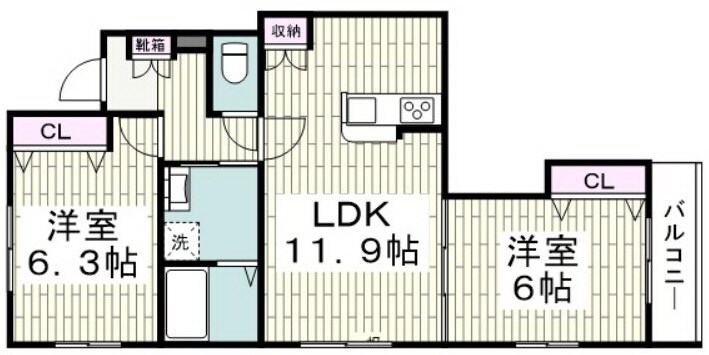 ルミエール湘南の物件間取画像