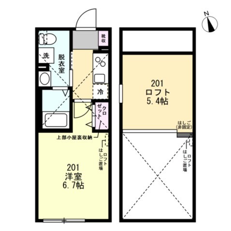 ベイルーム辻堂の物件間取画像