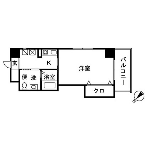 ルナスクエアの物件間取画像