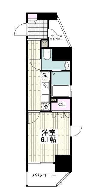 ザ・パーククロス藤沢の物件間取画像