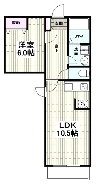 ホクラニ湘南の物件間取画像