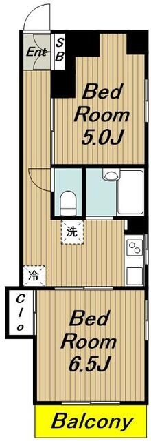 シャトレー関根の物件間取画像