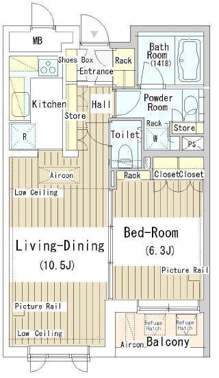 ＣＡＲＯ南青山の物件間取画像
