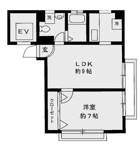 ＪａＺｏｏ渋谷の物件間取画像