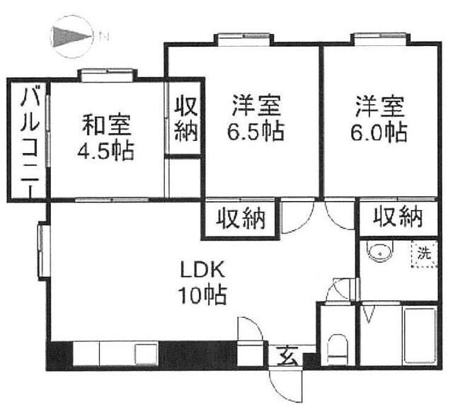 シェリリの物件間取画像