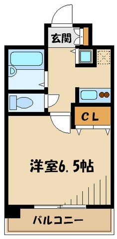 ヴェルト柿の木坂の物件間取画像