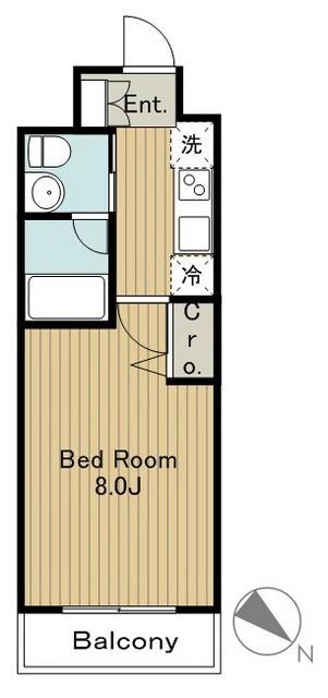 ZOOM池尻大橋の物件間取画像