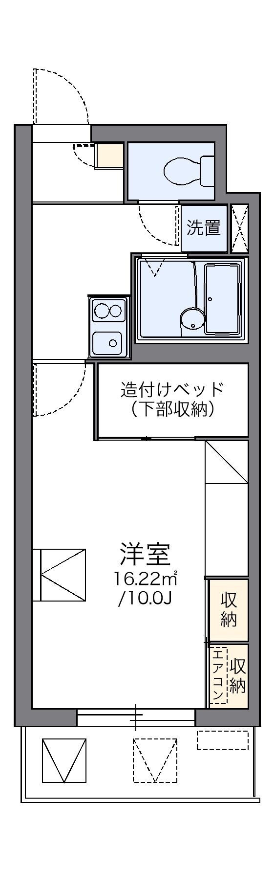 物件間取画像