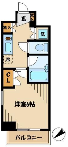 セジョリ大崎の物件間取画像