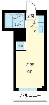 コーポセゾンの物件間取画像