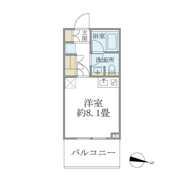 シティタワー大井町の物件間取画像