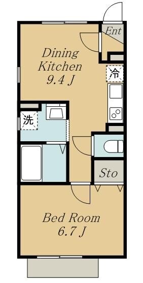 カサ・ブランカの物件間取画像