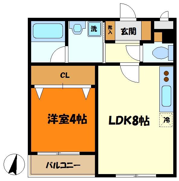 ＴＴＩＮＯ多摩川の物件間取画像