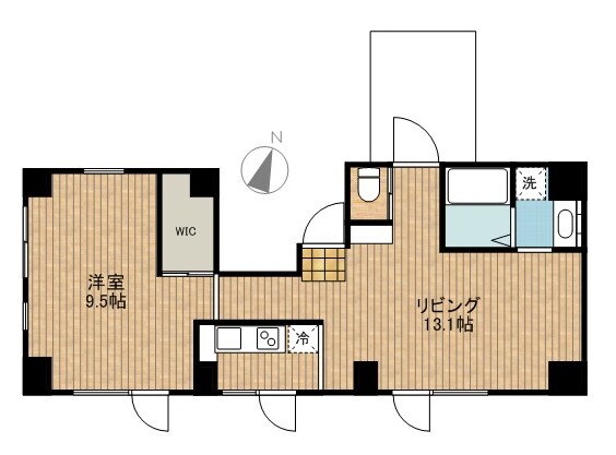 LUMIERE南品川Aの物件間取画像