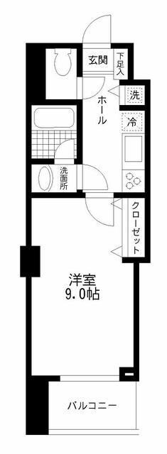 フルグラール池袋の物件間取画像