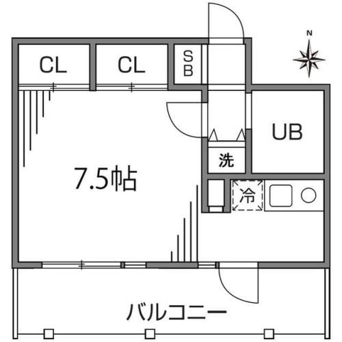 ルメゾン要町の物件間取画像