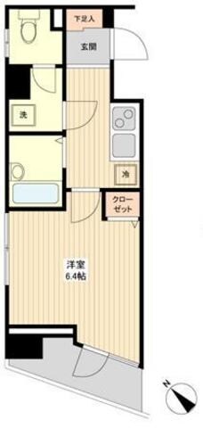 ユーコート上池袋の物件間取画像