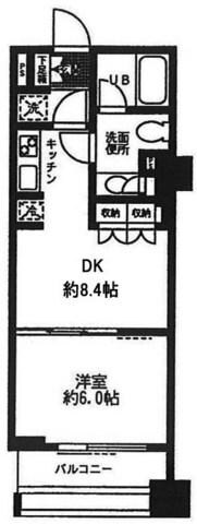 コンフォリア大山の物件間取画像