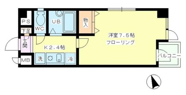 ファインクレスト南池袋の物件間取画像