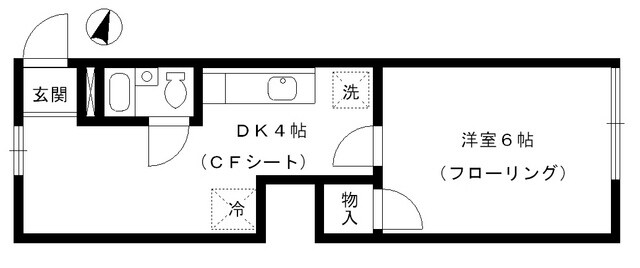 ウェルステージ上落合の物件間取画像