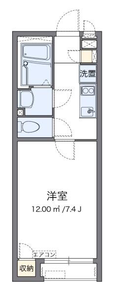 クレイノスヨンの物件間取画像