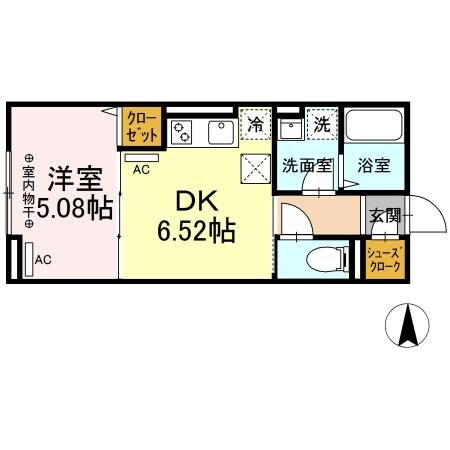 グラナーデ高野台の物件間取画像