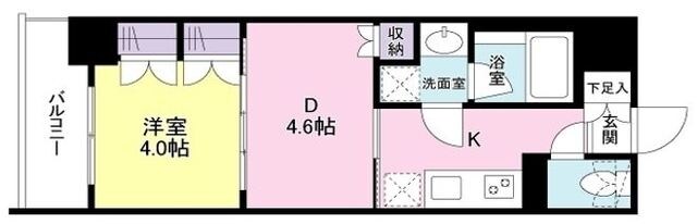 リバーレ池袋の物件間取画像