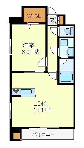 スプランドゥールの物件間取画像