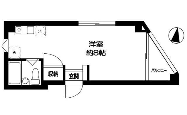 シャトー白馬の物件間取画像