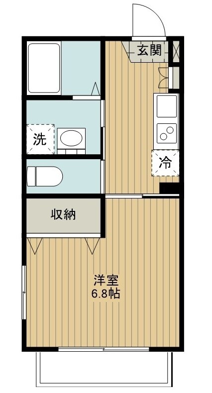 ピースステージの物件間取画像