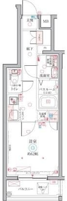 クレヴィスタ大塚の物件間取画像