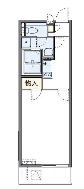 レオネクスト和光南ＭＳの物件間取画像